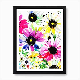 Daisies Art Print