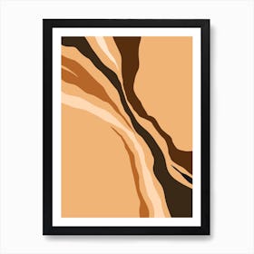 Caramel Fudge, Art, Home, Kitchen, Bedroom, Living Room, Decor, Style, Abstract, Wall Print Art Print