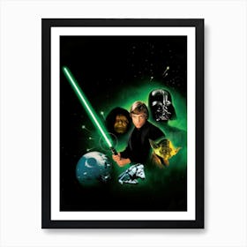 Star Wars 19 Art Print