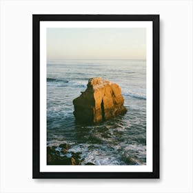 San Diego Sunset Cliffs II on Film Art Print