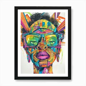 'Afrofuturism' 1 Art Print