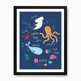 Under The Sea Art Print