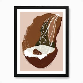 Coconut Water Art Print