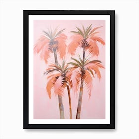 Three Palm Trees 1 Art Print