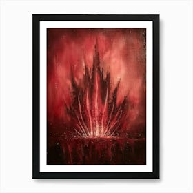 'Dead Fire' Art Print