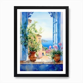 View From The Window Art Print