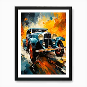 Vintage Car Art Print