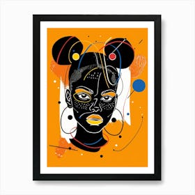 African Girl 3 Art Print