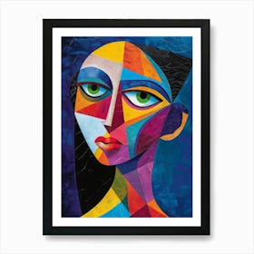 Abstract Of A Woman 29 Art Print