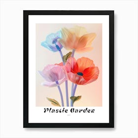 Dreamy Inflatable Flowers Poster Poppy 3 Art Print