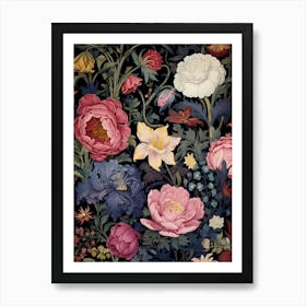 Peonies 108 Art Print