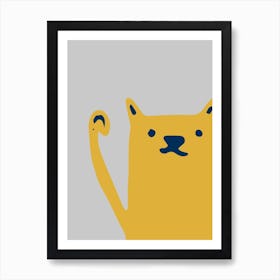 Cute Cat Art Print