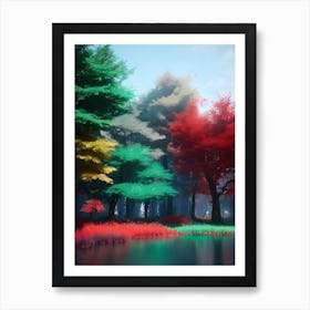 Tree Forest Art Print