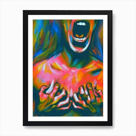 I'm Angry Art Print