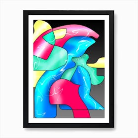 Abstract Painting 1 Art Print