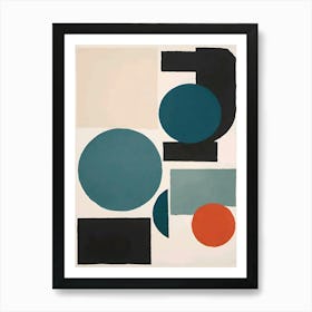 Abstract Shapes 1 Art Print