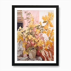 Bougainvillea 3 Flower Painting Art Print