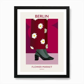 BERLIN | FLOWER MARKET Art Print