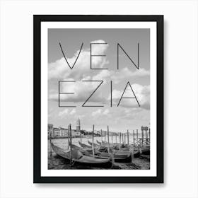 Venice Grand Canal And St Mark's Campanile Art Print