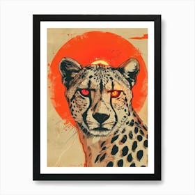 Cheetah 58 Art Print