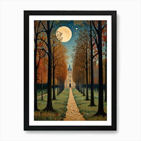 William Morris Walk In The Woods Art Print