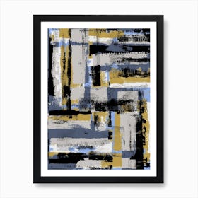 Chunky Stripes Art Print