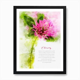 Clover Art Print