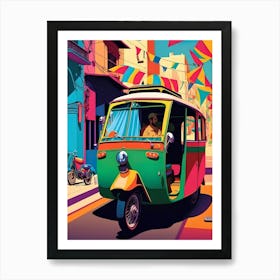 Tuk Tuk Art Print