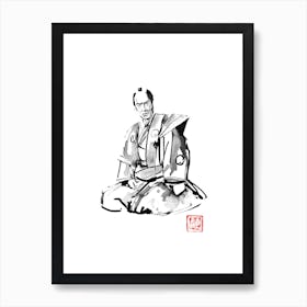 Council Samurai Art Print