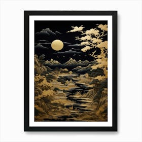 Asian Landscape 64 Art Print