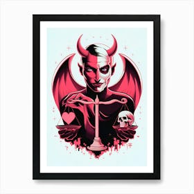 Devil Art Print