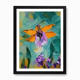 Fumble Bee Art Print