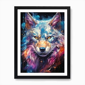 Wolf Art 1 Art Print