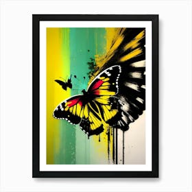 Butterfly Stock Videos And Royalty-Free Footage 1 Art Print