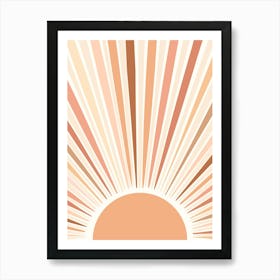 Sun Rays 2 Art Print