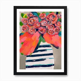 Modern Flowers 3 Art Print