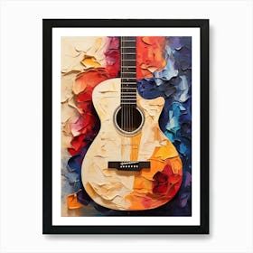 Guitar Art 1 Art Print