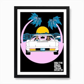Miami Vice Art Print