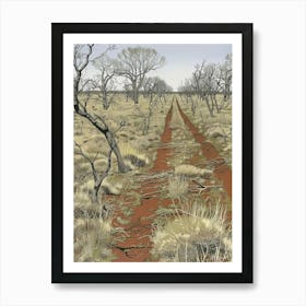 Road To Nowhere 17 Art Print