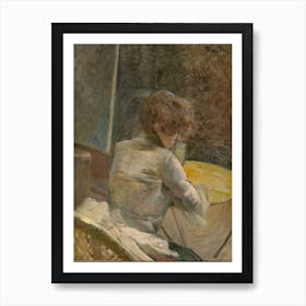 Waiting, Henri de Toulouse-Lautrec Art Print