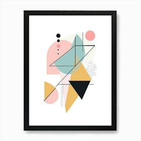 Abstract Geometric Print 12 Art Print