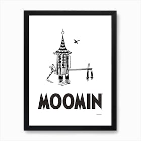 The Moomin Drawings Collection Moomin Cover Art Print