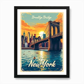 Brooklyn Bridge 2 Art Print