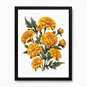 Carnations 1 Art Print