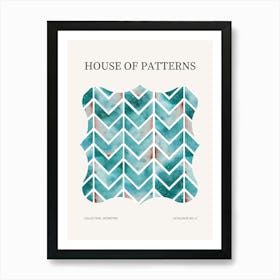 Geometric Pattern Poster 17 Art Print