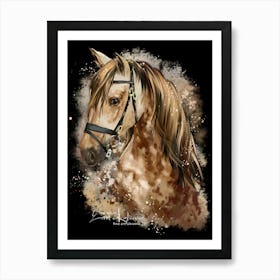 Equine Portrait Art Print