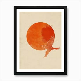 Bird In Flight 2 Art Print