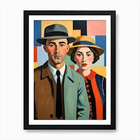 Man And Woman Art Print