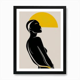 Woman In The Sun Art Print