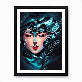 Pseudo Mermaid 2 Art Print